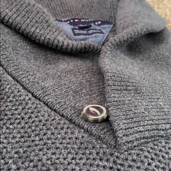 Men’s Tommy Hilfiger Grey Sweater - Picture 3 of 4
